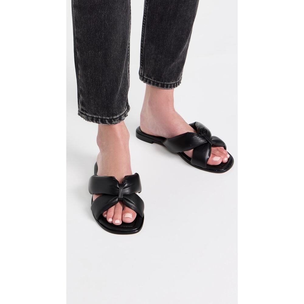 Schutz Fairy Leather Flat, Size 8.5